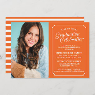 CLASSY CHIC ELEGANT GRADUTY INVITATION PARTI