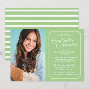 CLASSY CHIC ELEGANT GRADUTY INVITATION PARTI