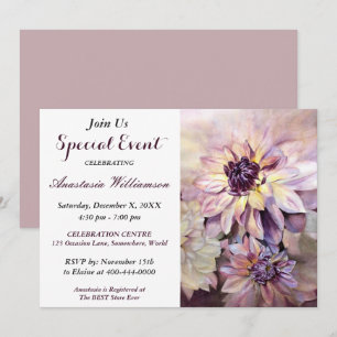 CLASSY COCKTAIL INVITATION DE L'ÉVÉNEMENT DE FÊTE