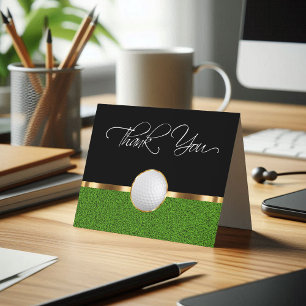Classy Golf Business Merci Cartes