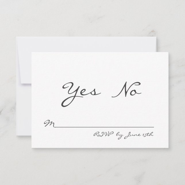 Classy Granite RSVP (Devant)