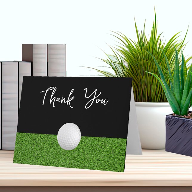Classy Trendy Golf Business Merci Cartes (Créateur téléchargé)