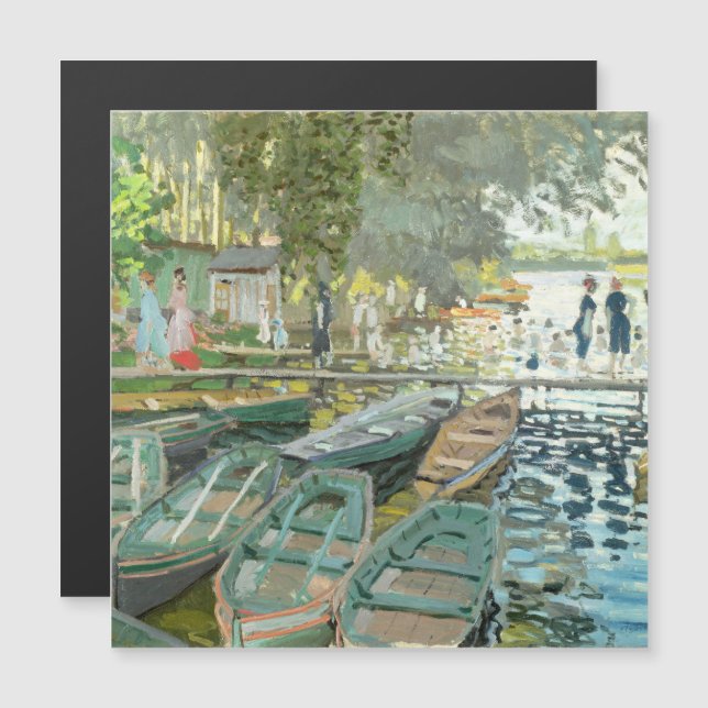 Claude Monet. Baignoires à La Grenouillère (Devant / Derrière)