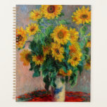 Claude Monet - Bouquet de tournesols<br><div class="desc">Bouquet de tournesols / Bouquet de tournois - Claude Monet,  Huile sur toile,  1881</div>