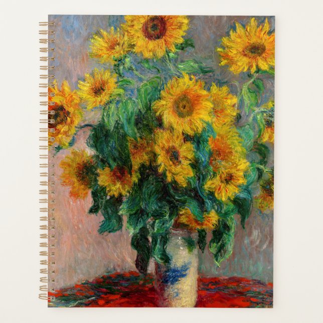 Claude Monet - Bouquet de tournesols (Devant)