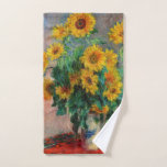 Claude Monet - Bouquet de tournesols<br><div class="desc">Bouquet de tournesols / Bouquet de tournois - Claude Monet,  Huile sur toile,  1881</div>