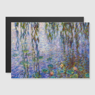 Claude Monet - Carte magnétique des nappes d'eau