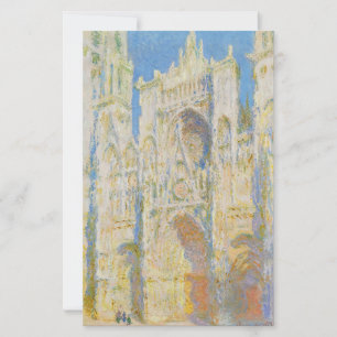 Claude Monet Cathédrale de Rouen Portail Lumière d