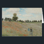 Claude Monet - Champ de pavot<br><div class="desc">Champ de pavot par Claude Monet, 1873. Claude Monet a été un fondateur de la peinture impressionniste française, et le praticien le plus cohérent et le plus prolifique de la philosophie du mouvement d'exprimer ses perceptions avant la nature, surtout en ce qui concerne la peinture paysage en plein air. Le...</div>