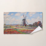 Claude Monet - Champ de Tulipes en Hollande<br><div class="desc">Champ de tulipes en Hollande (Champs de tulipes en Hollande) - Claude Monet,  Huile sur toile,  1886</div>