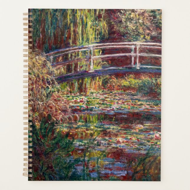 Claude Monet - Eau Lily étang, Harmonie rose (Devant)