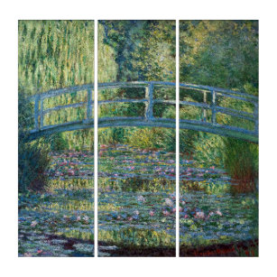 Claude Monet - Eau Lily étang, Harmonie verte