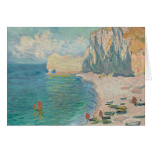 Claude Monet - Etretat - La Plage et la Falaise