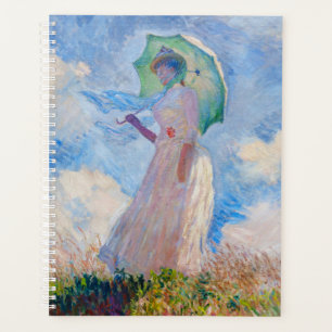 Claude Monet - Femme à l'ombrelle tournée vers la 