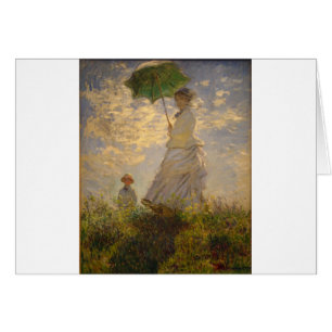 Claude Monet : Femme avec un parasol, 1875