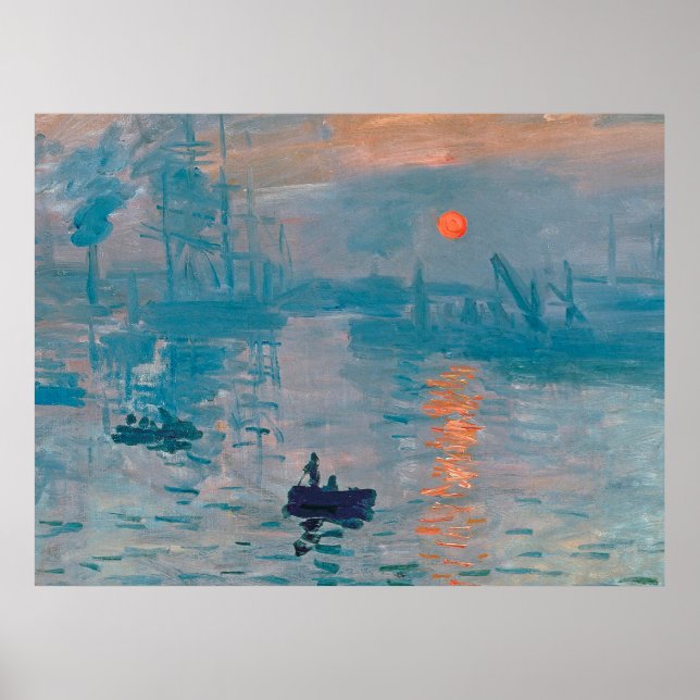 Claude Monet Impression Soleil Levant Français (Devant)
