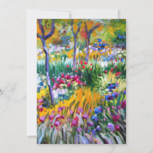 Claude Monet : Iris Garden par Giverny