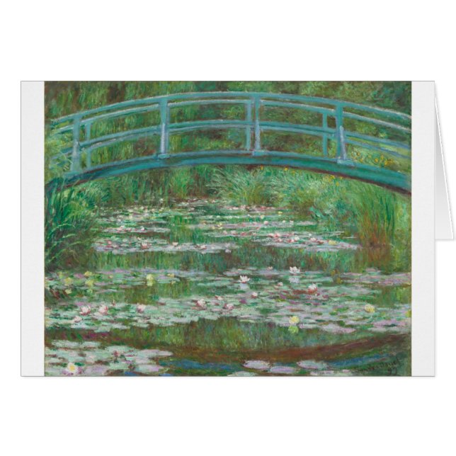 Claude Monet La passerelle japonaise (Devant horizontal)