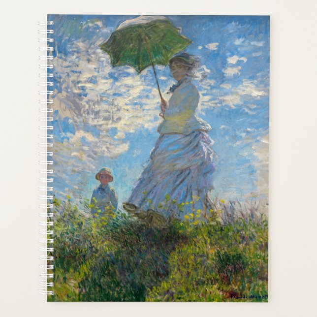 Claude Monet - La Promenade, Femme avec un Parasol (Devant)