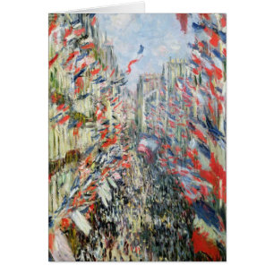 Claude Monet la rue Montorgueil, Paris