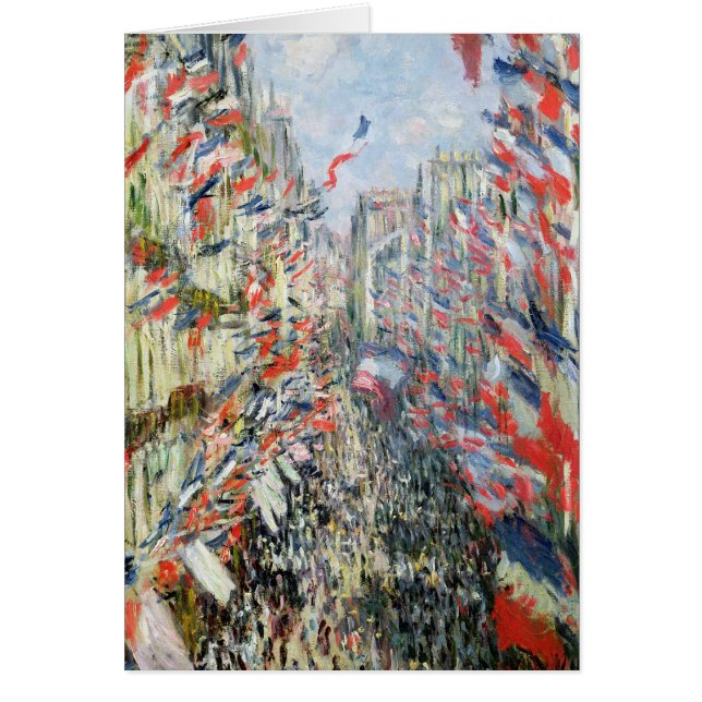 Claude Monet | la rue Montorgueil, Paris (Devant)