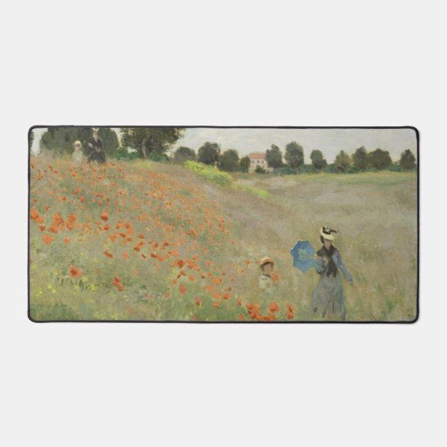 Claude Monet Le Champ de coquelicots près d'Argent (Recto)