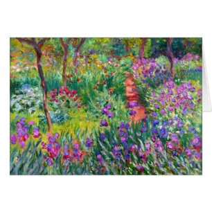 Claude Monet : Le jardin d'iris chez Giverny