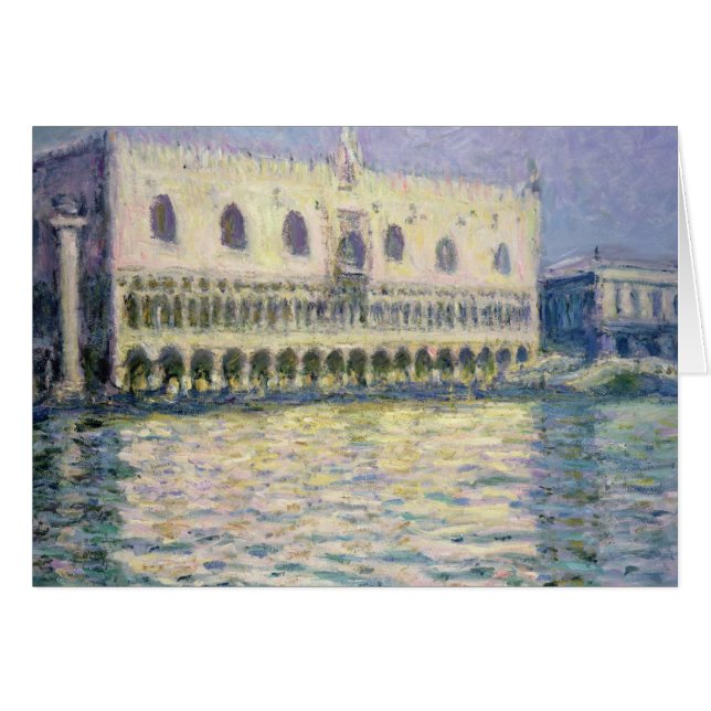Claude Monet | Le Palais Ducal, Venise, 1908 (Devant horizontal)
