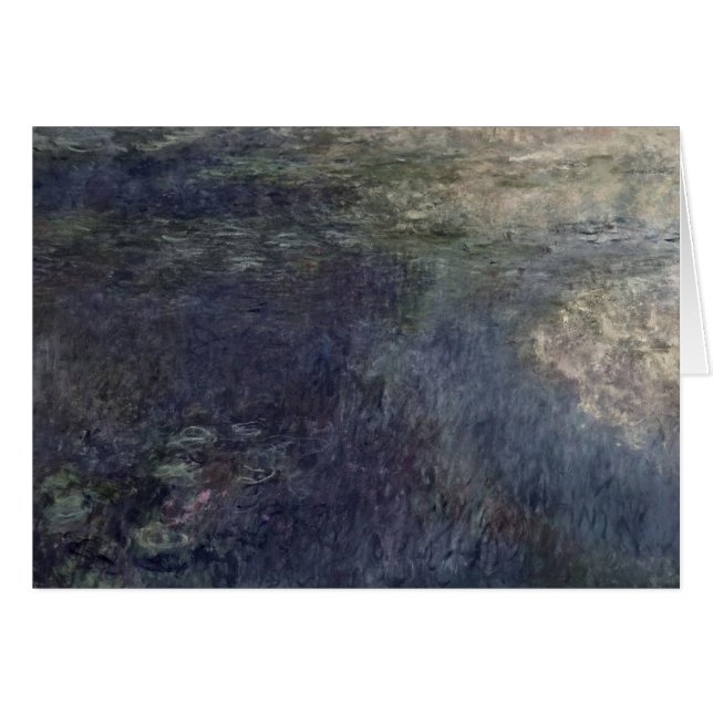 Claude Monet | Les Nénuphars Les nuages 1914-18 (Devant horizontal)