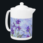 Claude Monet - Lilac Irises / Iris Mauves<br><div class="desc">Lilac Irises / Iris Mauves - Claude Monet,  1914-1917</div>
