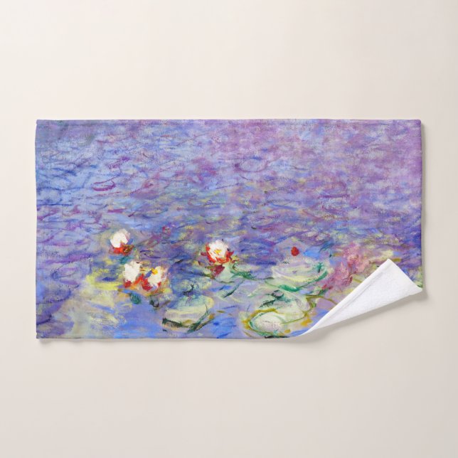 Claude Monet - Nymphéas (Serviette à main)