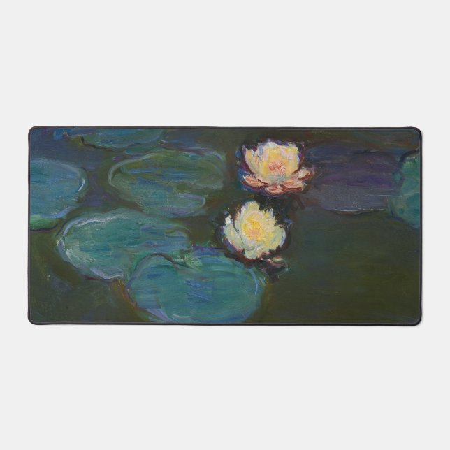 Claude Monet Nymphéas Art Impressionniste à l'Huil (Recto)