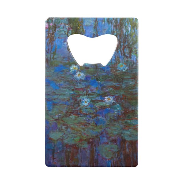 Claude Monet - Nymphéas bleus (Devant)