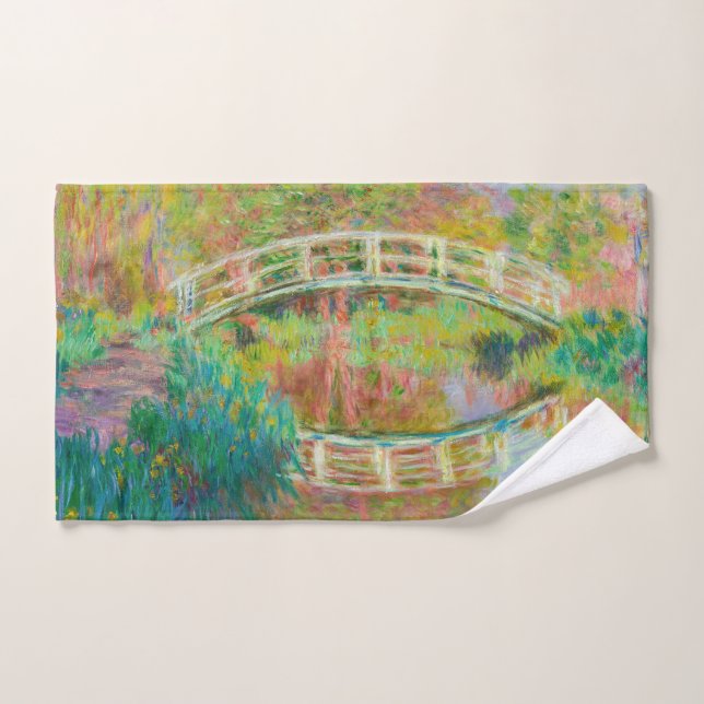 Claude Monet - Pont Japonais, Giverny (Serviette à main)