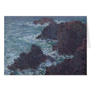 Claude Monet Rochers à Belle-Ile, la côte sauvag