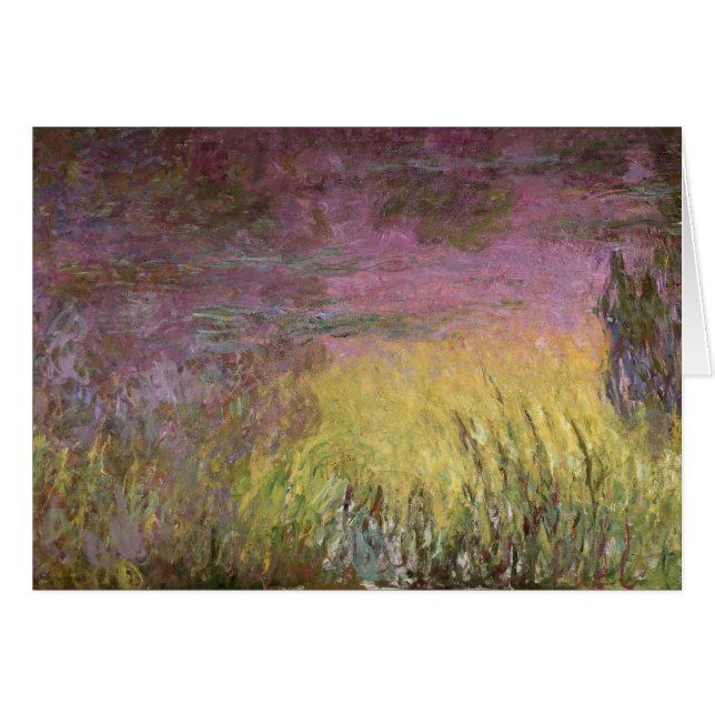 Claude Monet | Sunset Nénuphar, 1915-26 (Devant horizontal)