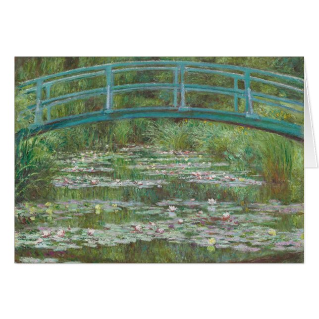 Claude Monet | The Japanese Footbridge, 1899 (Devant horizontal)