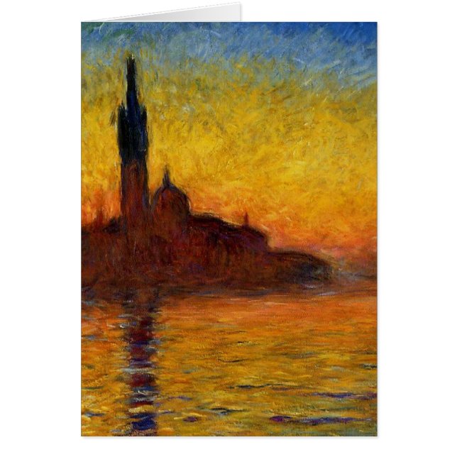 Claude Monet // Twilight de Venise (Devant)