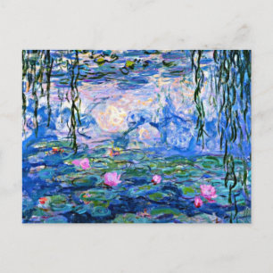 Claude Monet - Water Lilies, 1919, Carte