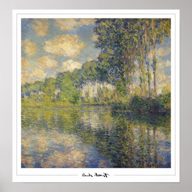 Claude Monet Zedign Affiche d'art #38 (Devant)