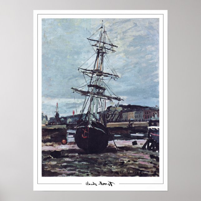 Claude Monet Zedign Affiche d'art #401-2 (Devant)