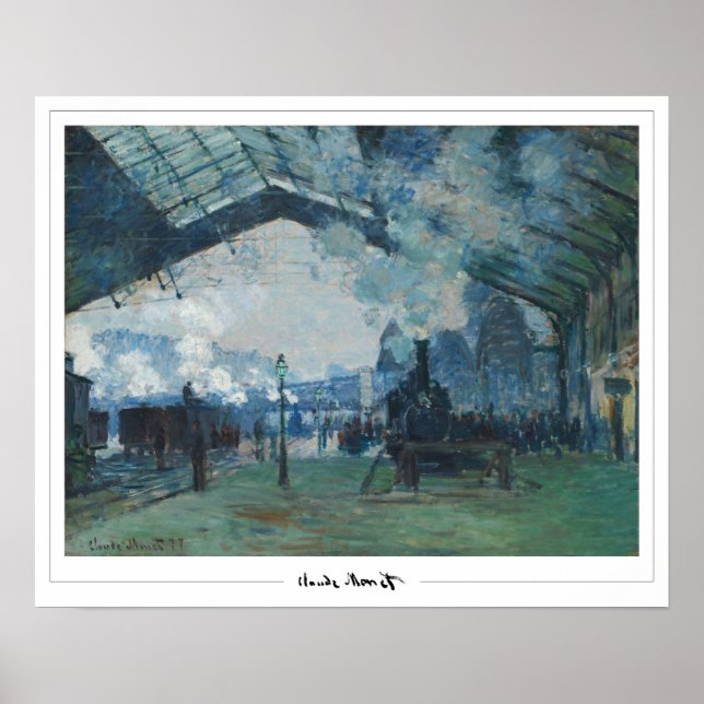 Claude Monet Zedign Affiche d'art #42 (Devant)