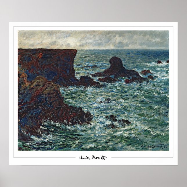 Claude Monet Zedign Affiche d'art #476-2 (Devant)
