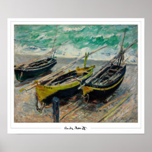 Claude Monet Zedign Affiche d'art #8