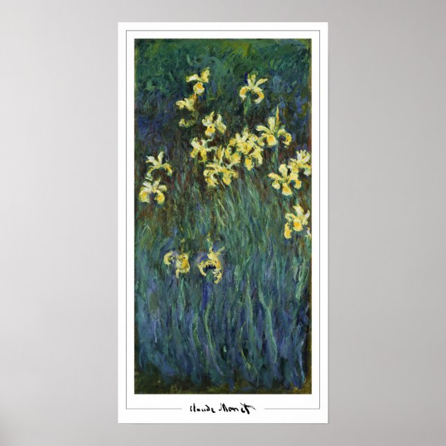 Claude Monet Zedign Art Affiche #12 (Devant)