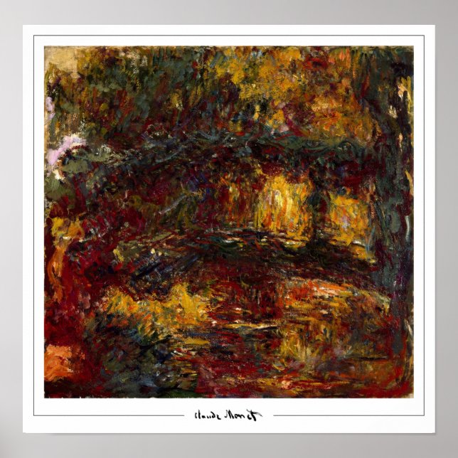 Claude Monet Zedign Art Affiche #2-2 (Devant)
