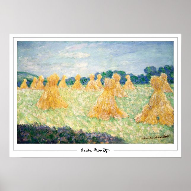 Claude Monet Zedign Art Affiche #34-2 (Devant)