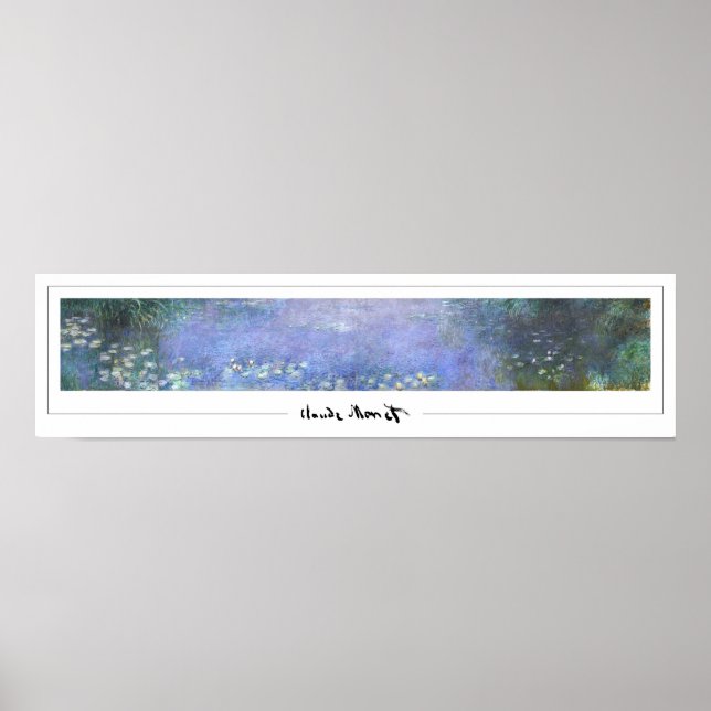 Claude Monet Zedign Art Affiche #598-2 (Devant)