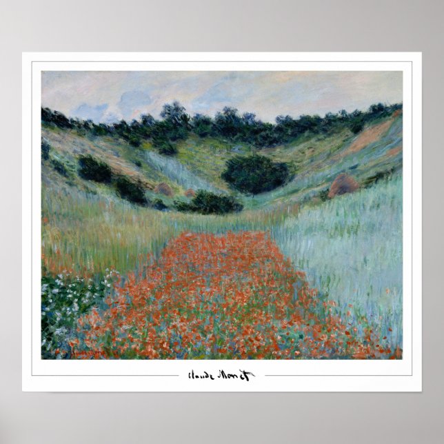 Claude Monet Zedign Art Poster #11-2 (Devant)