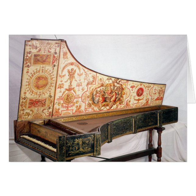 Clavecin doré et peint (Devant horizontal)